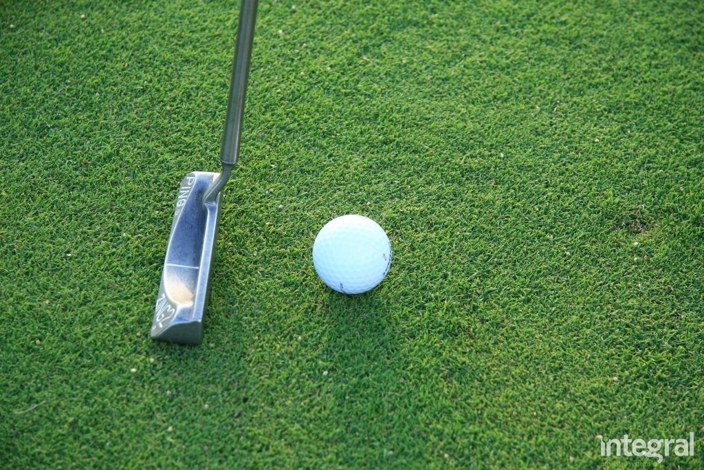 Artificial grass golf course