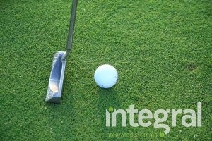 Artificial grass golf course