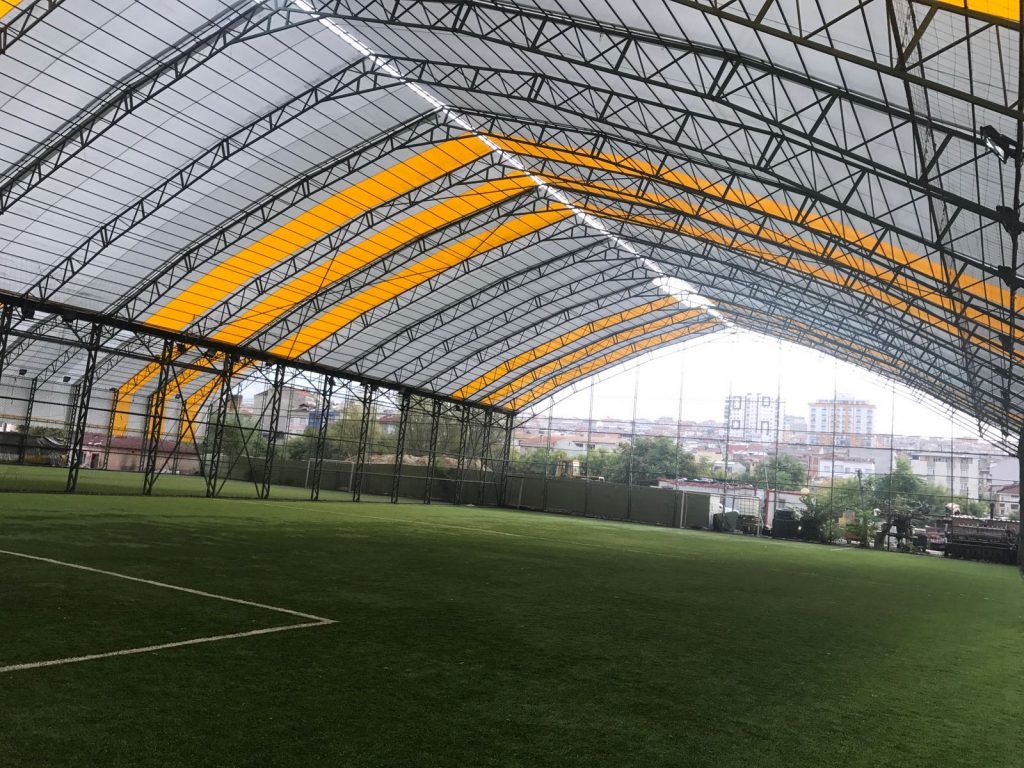 football turf construction