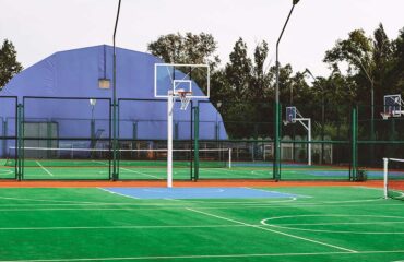 artificial basketball turf