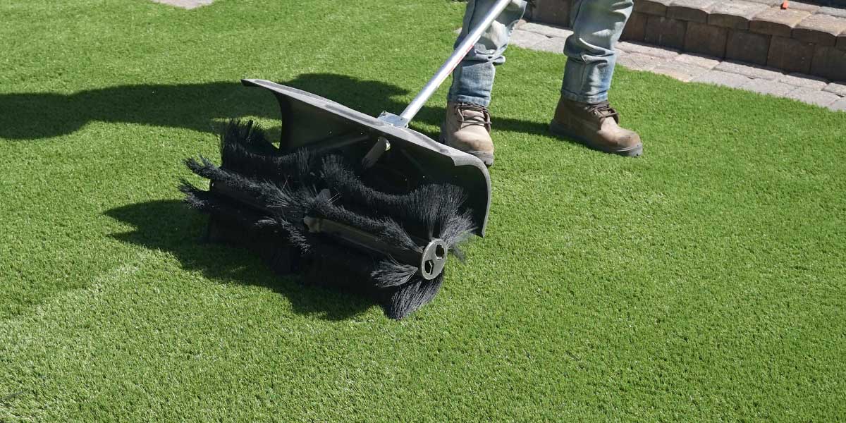 artificial grass installation