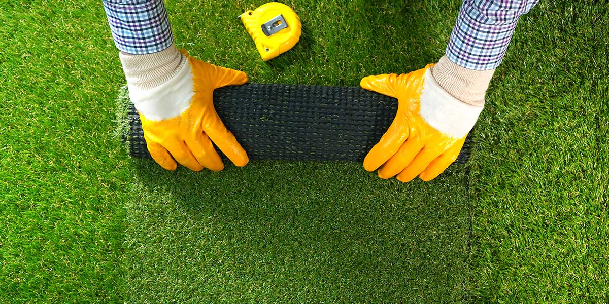 cheap plastic grass