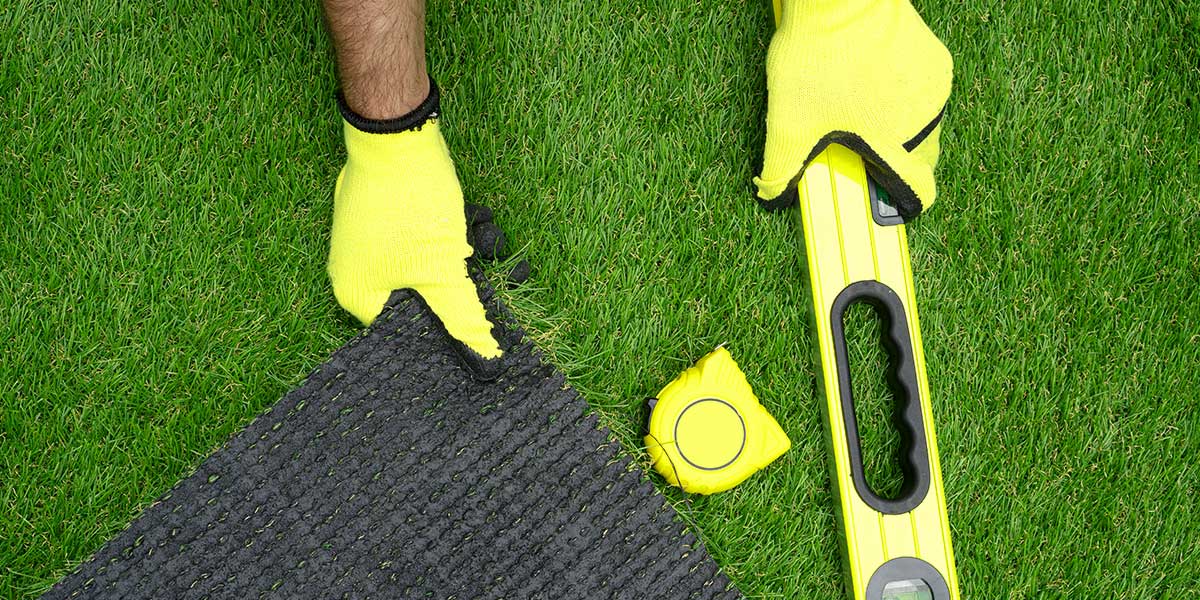 how to install artificial grass