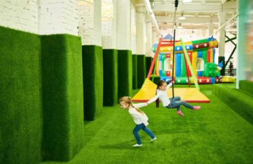 artificial grass for playground